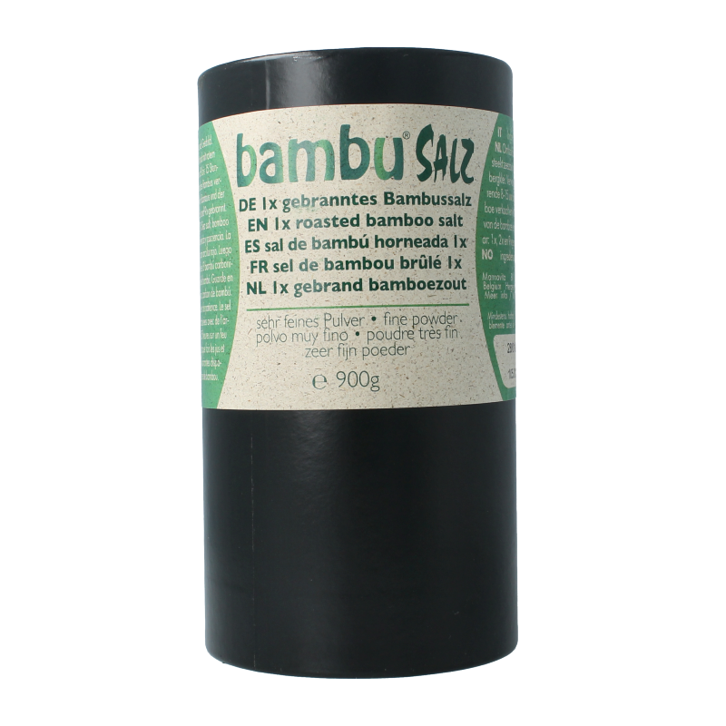 Bambu Salz Bamboezout zeer fijn 1x gebrand 900 Gram