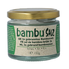 Bambu Salz Bamboezout fijn 2x gebrand 150.00 Gram