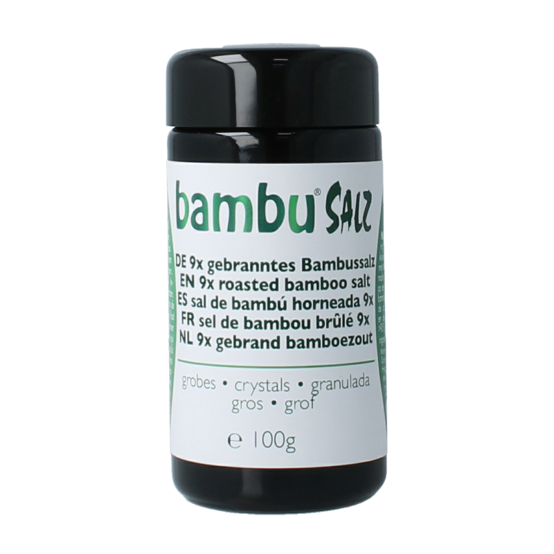 Bambu Salz Bamboezout grof 9x gebrand 100 Gram