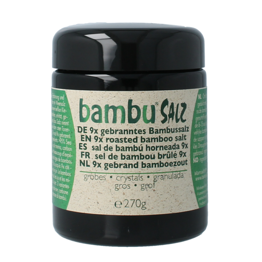 Bambu Salz Bamboezout grof 9x gebrand 270 Gram