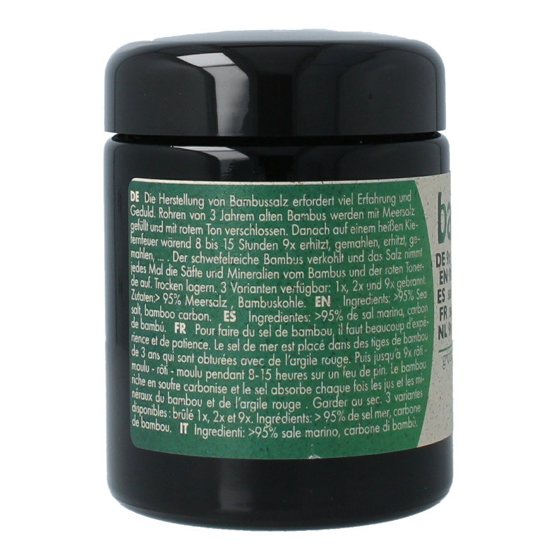 Bambu Salz Bamboezout grof 9x gebrand 270 Gram