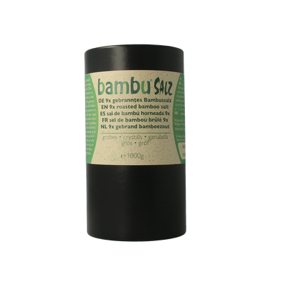 Bambu Salz Bamboezout grof 9x gebrand 1.00 Kilogram