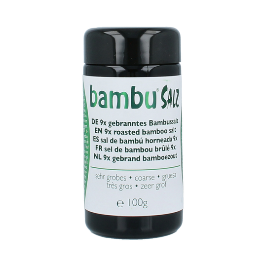 Bambu Salz Bamboezout zeer grof 9x gebrand 100 Gram