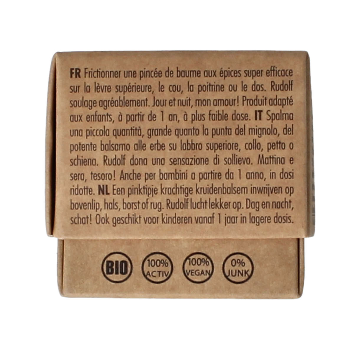 Nutribel Amanprana Rudolf ademvrij kruidenbalsem 5.00 Milliliter