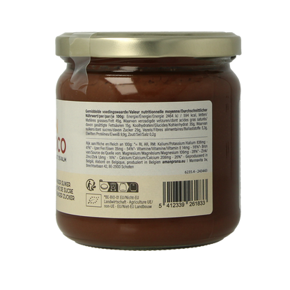 Amanprana I love Belgische choco bio 400.00 Gram