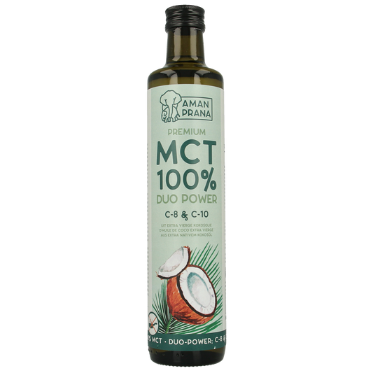 Amanprana MCT olie premium bio 500.00 Milliliter