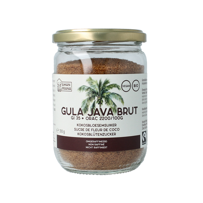 Amanprana Gula java brut bio 310.00 Gram