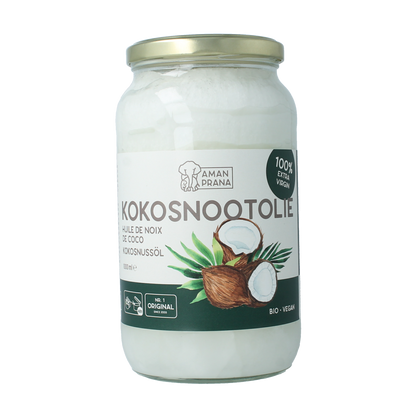 Amanprana Kokosnootolie bio 1000.00 Milliliter