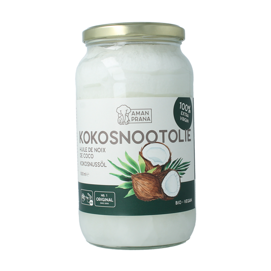 Amanprana Kokosnootolie bio 1000.00 Milliliter