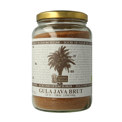 Amanprana Gula java brut bio 1.00 Kilogram