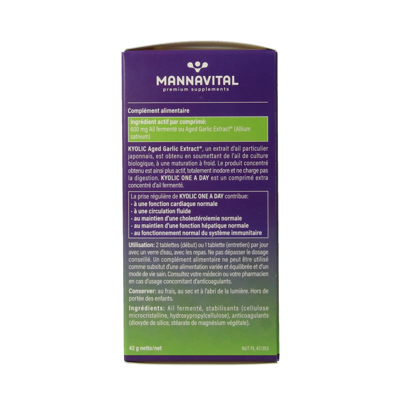 Mannavital Kyolic one a day 60 Tabletten