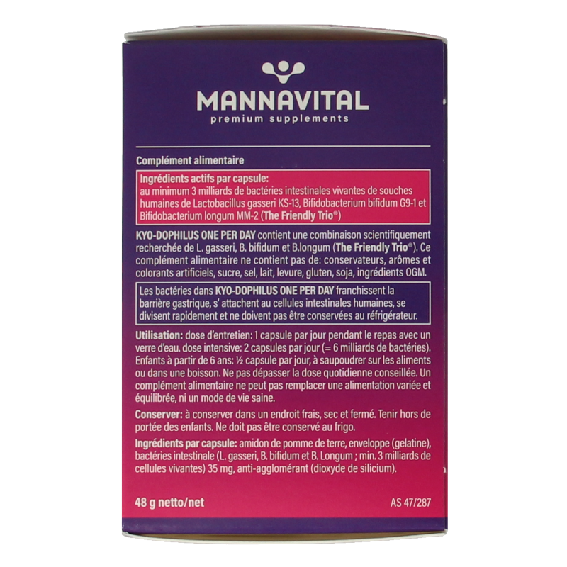 Mannavital Kyo dophilus 60 Capsules
