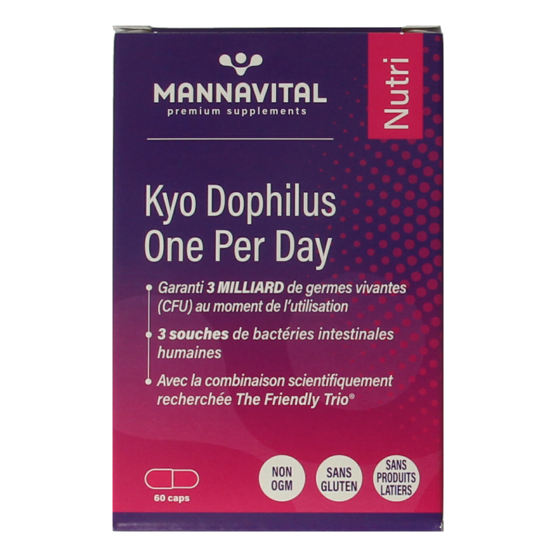 Mannavital Kyo dophilus 60 Capsules