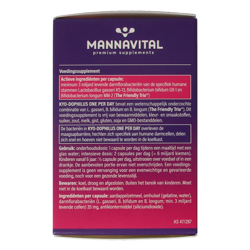 Mannavital Kyo dophilus 60 Capsules
