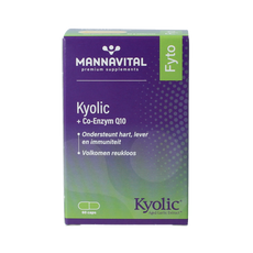 Mannavital Kyolic + co-enzym Q10 60.00 Capsules