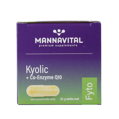 Mannavital Kyolic + co-enzym Q10 60.00 Capsules