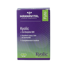 Mannavital Kyolic + co-enzym Q10 60.00 Capsules