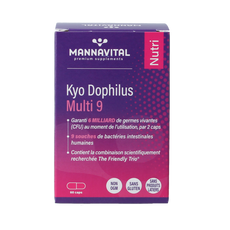 Mannavital Kyo dophilus multi 9 60.00 Capsules