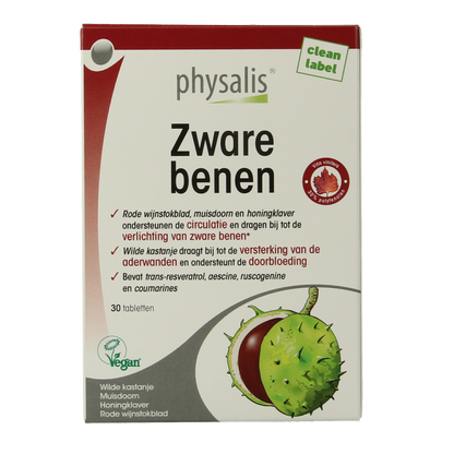 Physalis Zware benen 30.00 Tabletten