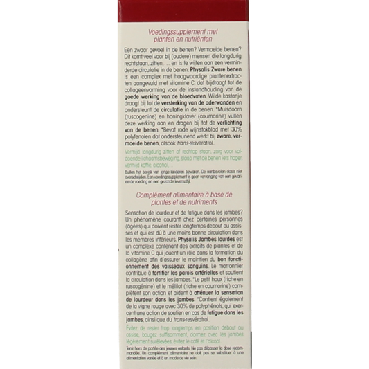 Physalis Zware benen 30 Tabletten