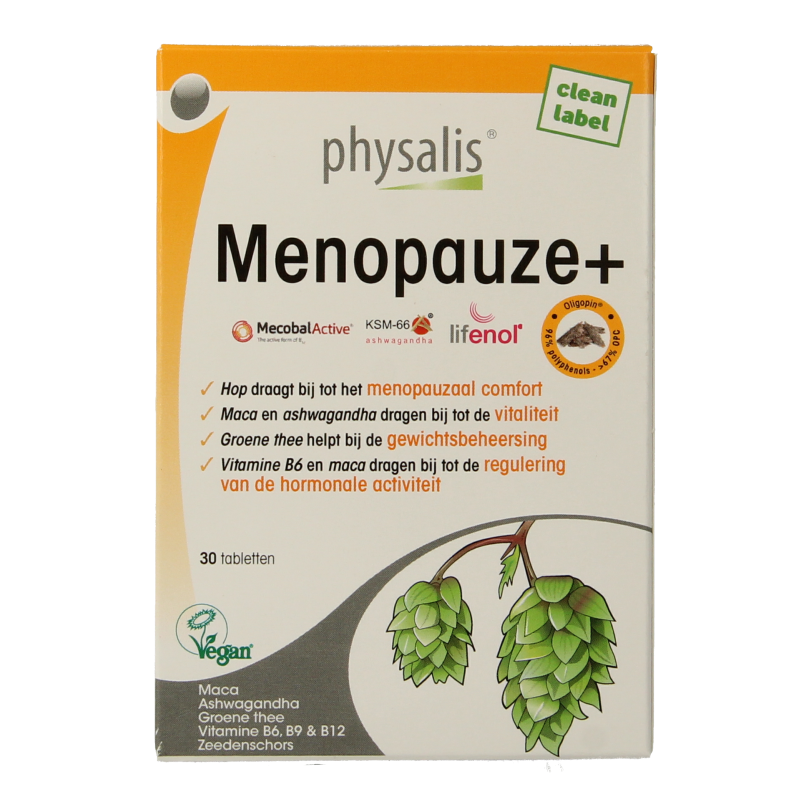 Physalis Menopauze+ 30 Tabletten