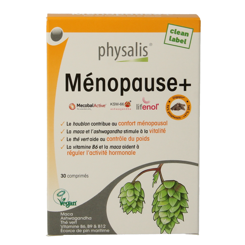 Physalis Menopauze+ 30 Tabletten