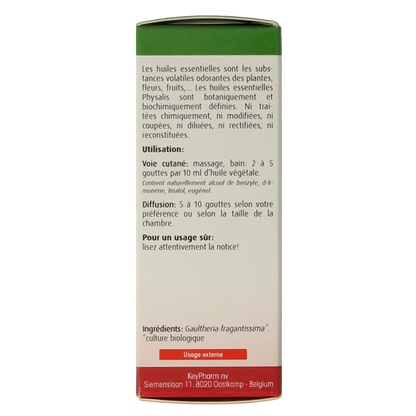 Physalis Wintergreen bio 10.00 Milliliter