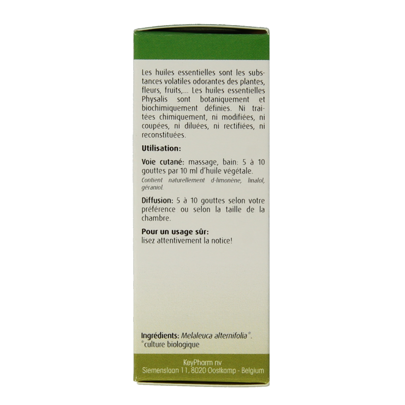 Physalis Tea tree bio 10 Milliliter