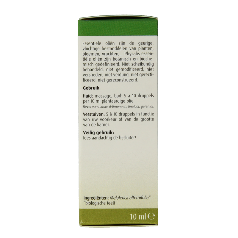 Physalis Tea tree bio 10 Milliliter