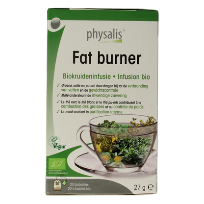 Physalis Fat burner thee bio 20.00 Zakjes