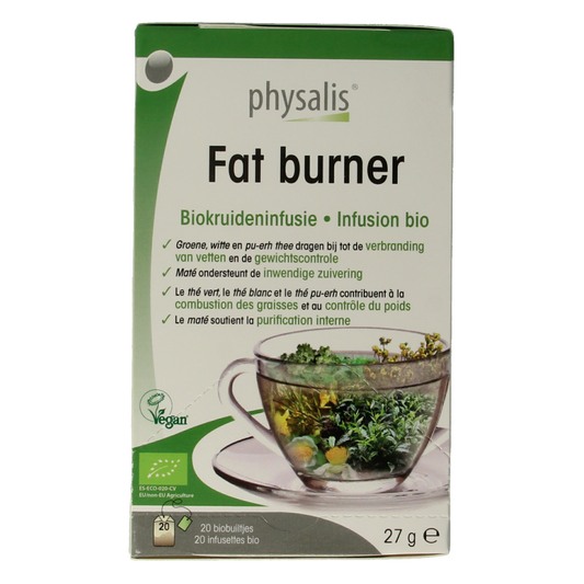 Physalis Fat burner thee bio 20 Zakjes