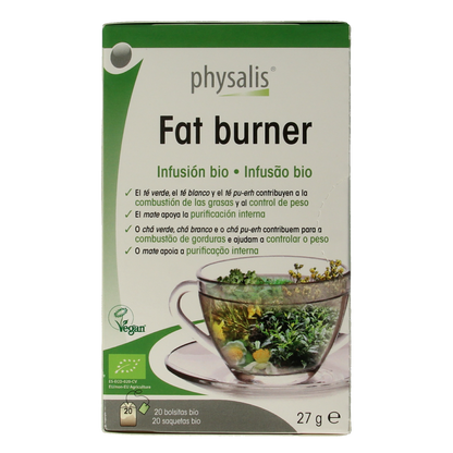 Physalis Fat burner thee bio 20.00 Zakjes