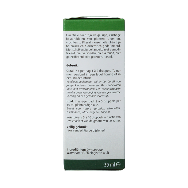 Physalis Citronella bio 30 Milliliter