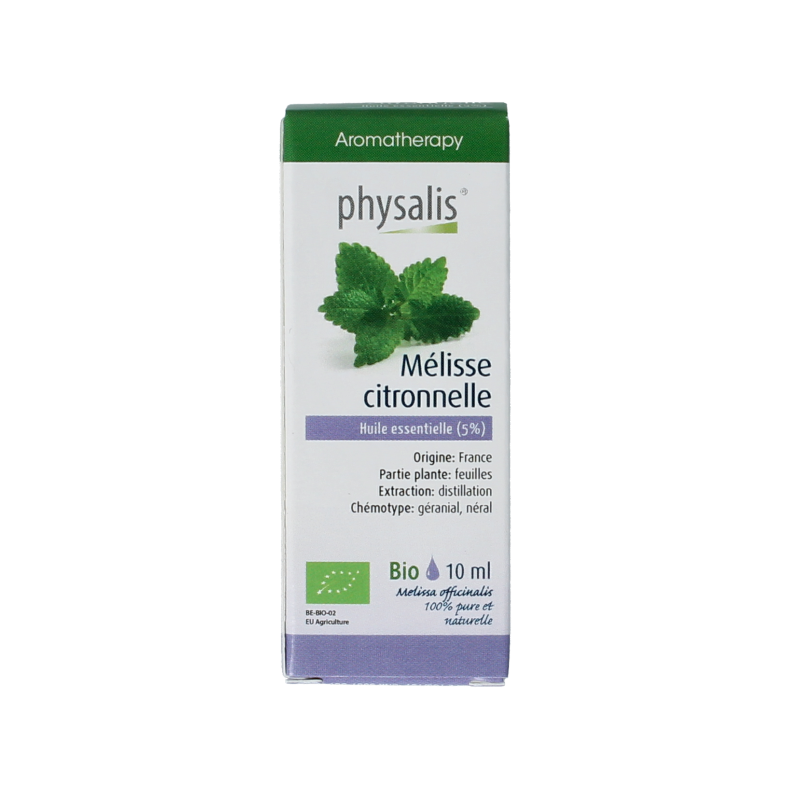 Physalis Citroenmelisse 5% bio 10 Milliliter