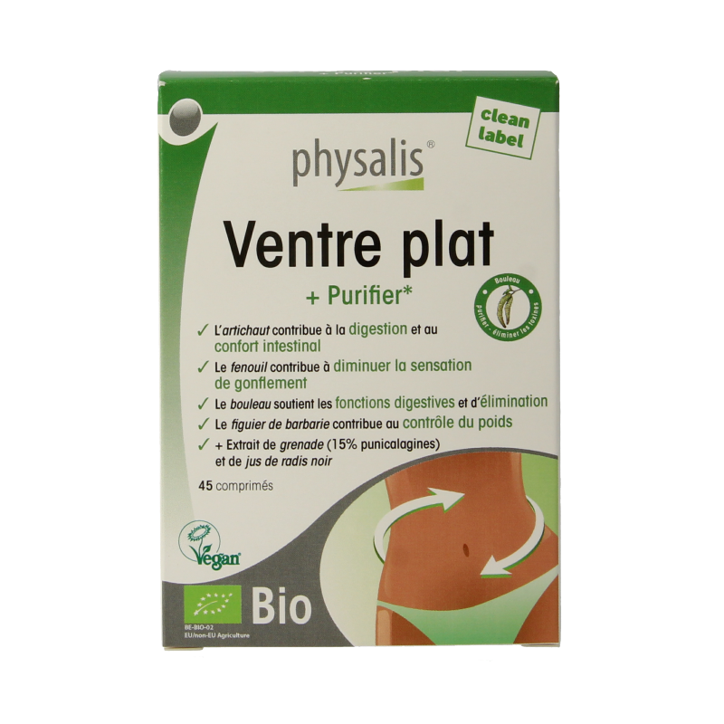 Physalis Strakke buik bio 45 Tabletten