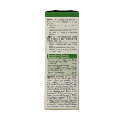 Physalis Strakke buik bio 45.00 Tabletten