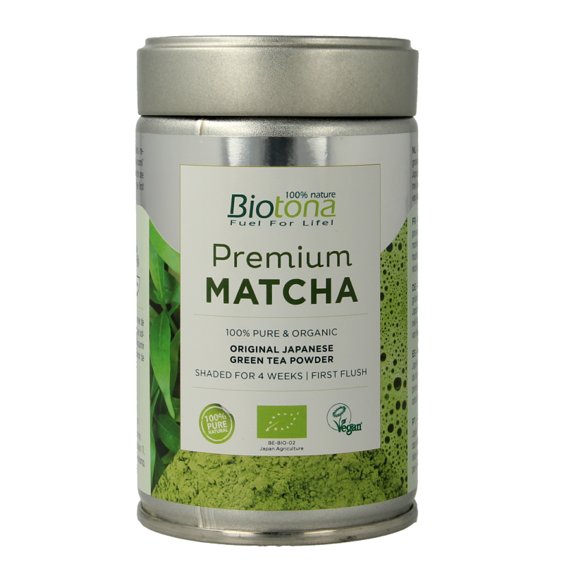 Biotona Premium matcha tea bio 80 Gram