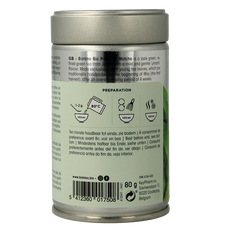 Biotona Premium matcha tea bio 80 Gram