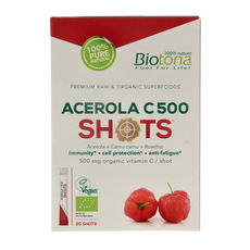 Biotona Acerola C 500 shots 2.2 gram bio 20 Stuks