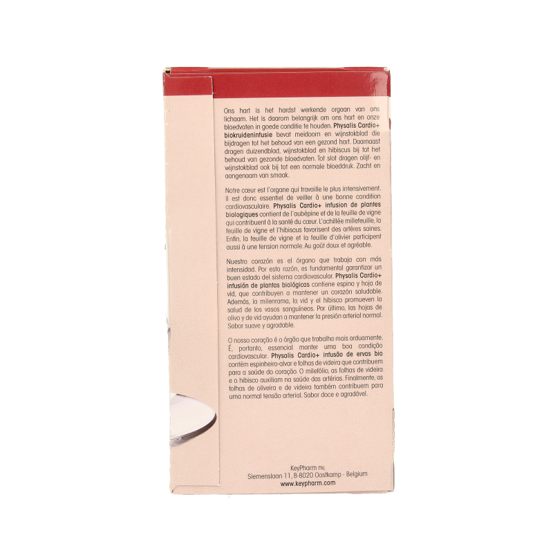 Physalis Cardio + infusie bio 20 Stuks
