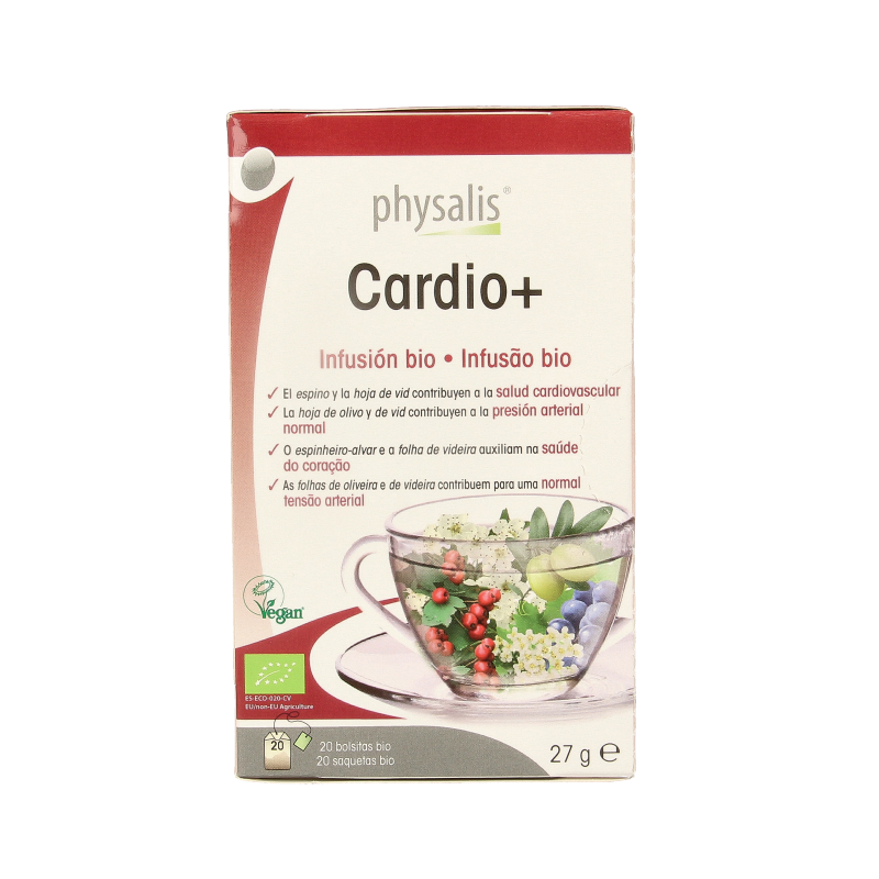Physalis Cardio + infusie bio 20 Stuks