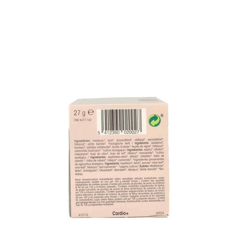 Physalis Cardio + infusie bio 20 Stuks