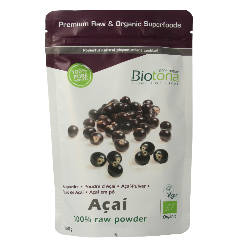 Biotona Acai raw powder bio 150 Gram
