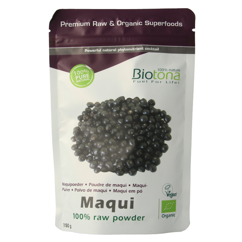 Biotona Maqui raw powder bio 150 Gram
