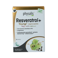 Physalis Resveratrol + vegan 30 Tabletten
