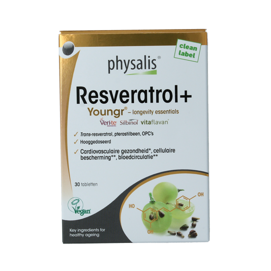 Physalis Resveratrol + vegan 30 Tabletten