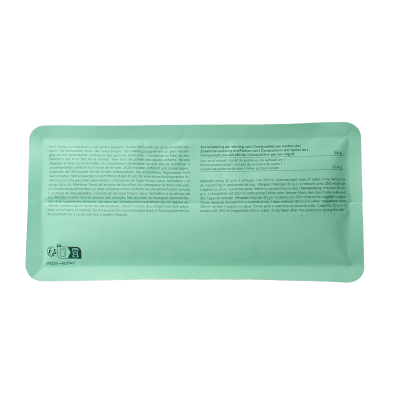 The Green Athlete Whey protein isolate chocolate 750 Gram