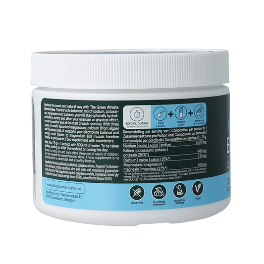 The Green Athlete Electrolytes orange lemon 320 Gram