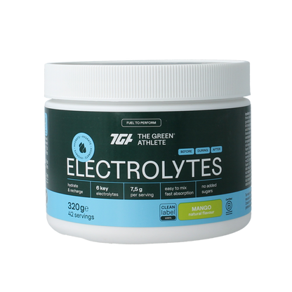 The Green Athlete Electrolytes mango 320.00 Gram