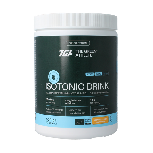 The Green Athlete Isotonic drink bio 504 Gram